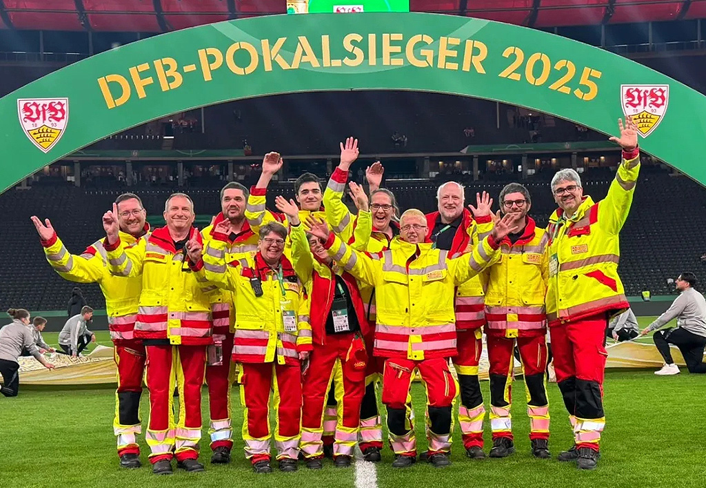 ASB_Sanitätsdienst_Olympiastadium_DFB_Pokal