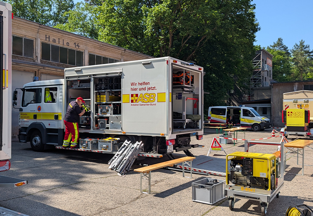 Katastrophenschutz_Übung_Übungsaufbau