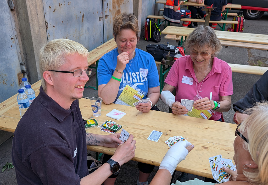 Katastrophenschutz_Übung_Sanitäter