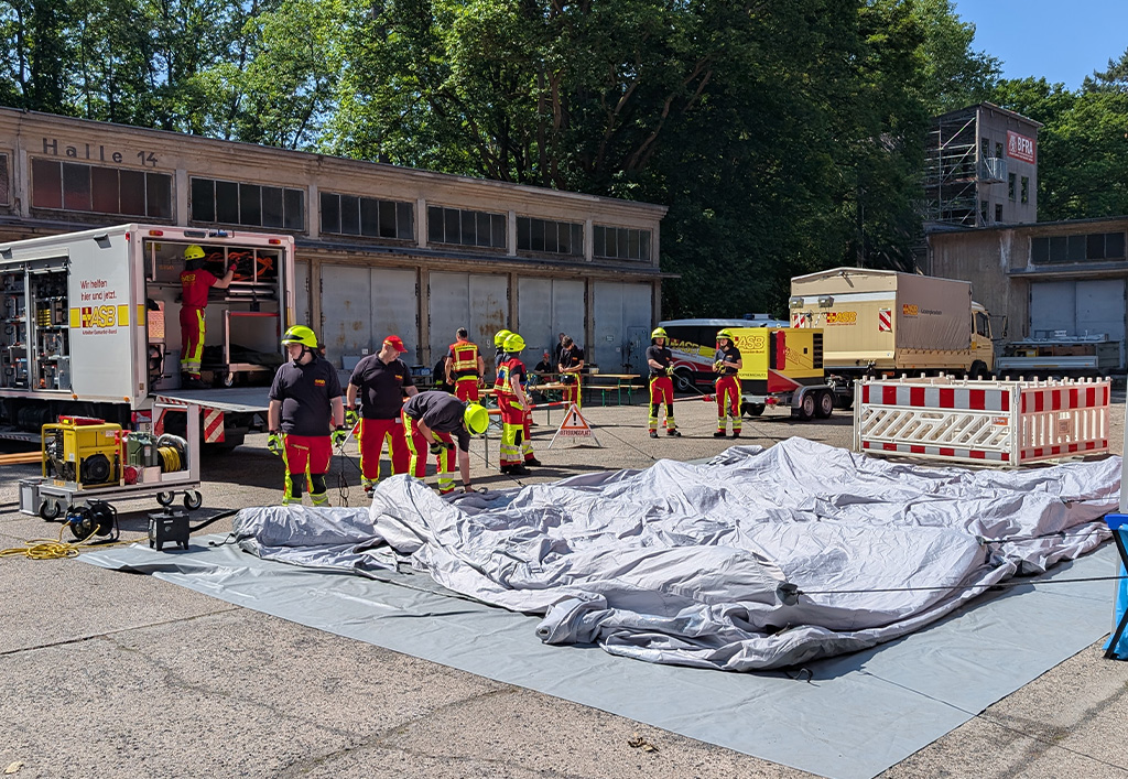 Katastrophenschutz_Übung_Übungsaufbau