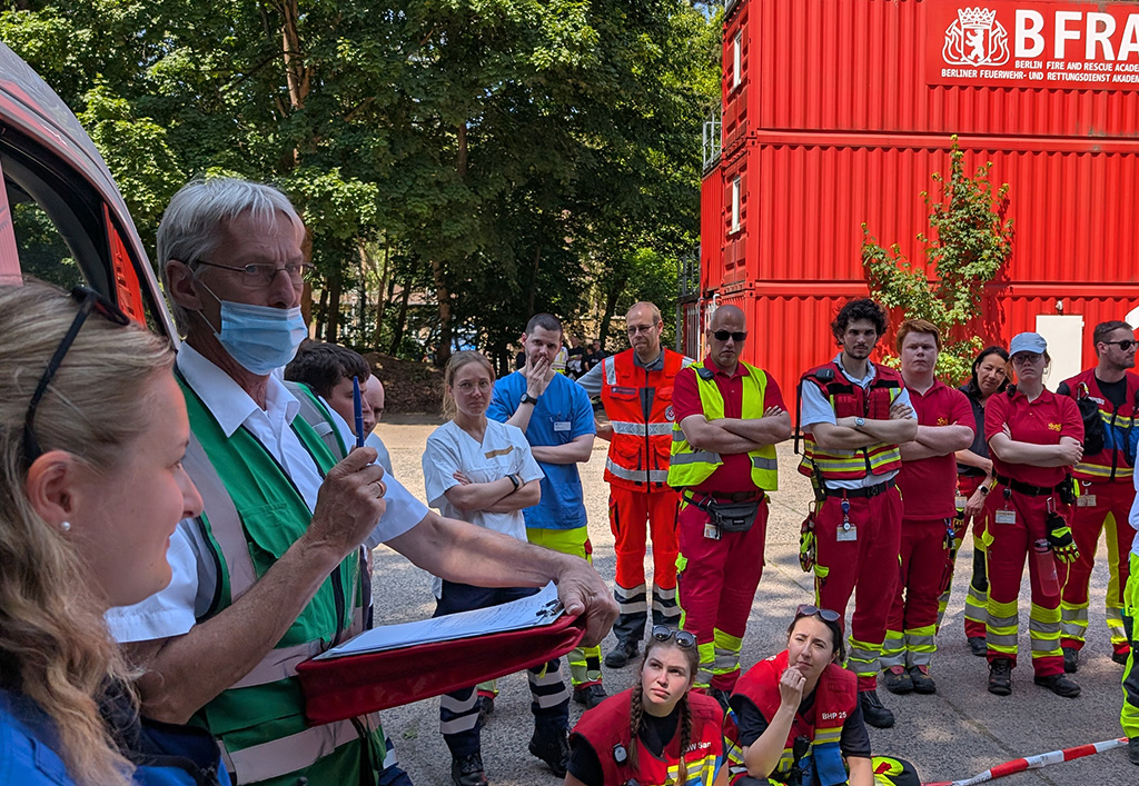 Katastrophenschutz_Übung_Übungsaufbau_Einsatzbesprechung